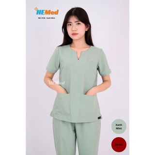 𝐒𝐜𝐫𝐮𝐛𝐬 NỮ MÀU XANH MINT- chất cotton cao cấp mềm mại, thấm hút mồ hôi