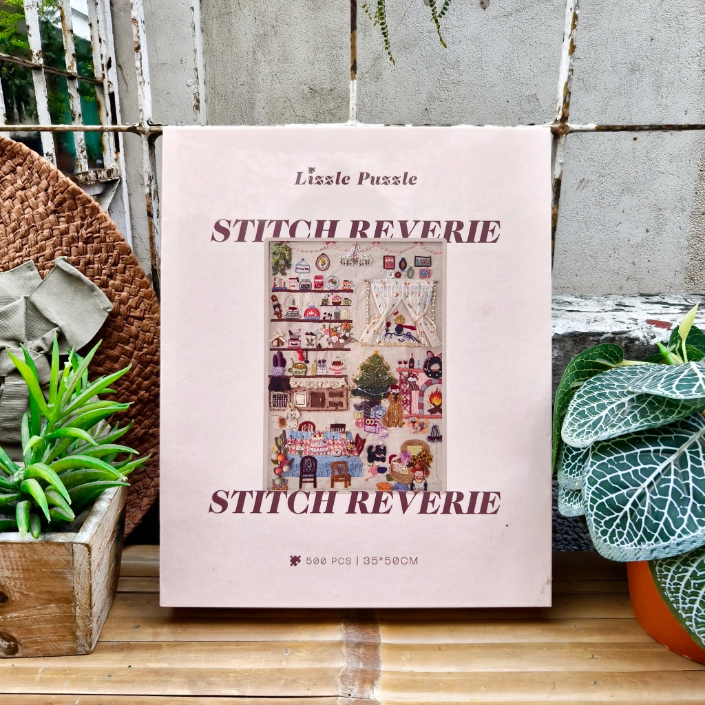 (Có sẵn) Tranh ghép hình puzzle 500 mảnh "Stitch reverie", Lizzle puzzle
