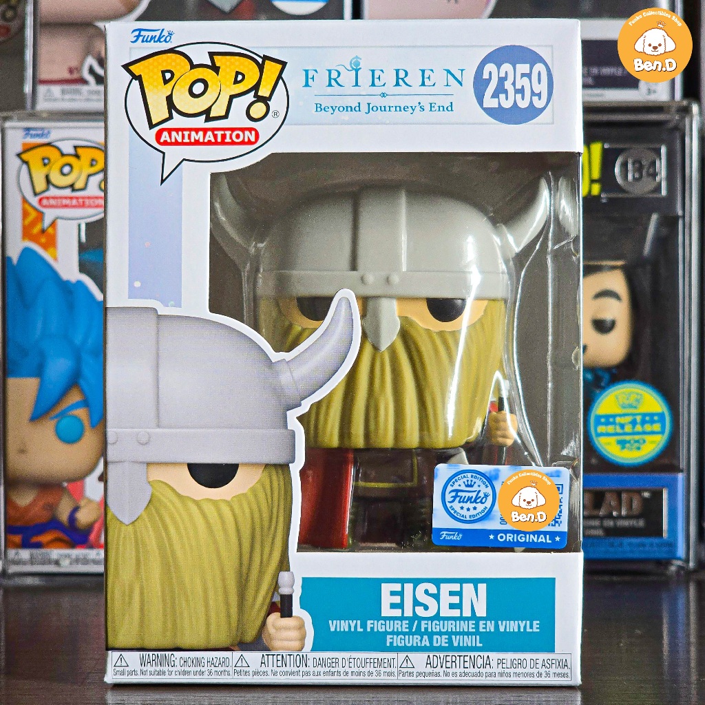 Mô hình Funko POP Animation: Frieren - Eisen #2359, Specialty Series