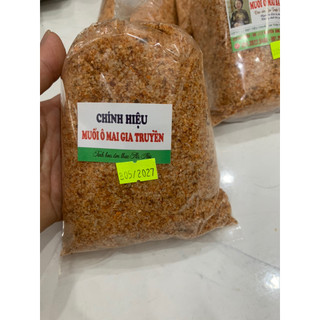 Túi Muối ô mai bà thu 500g Tem mới và tem cũ