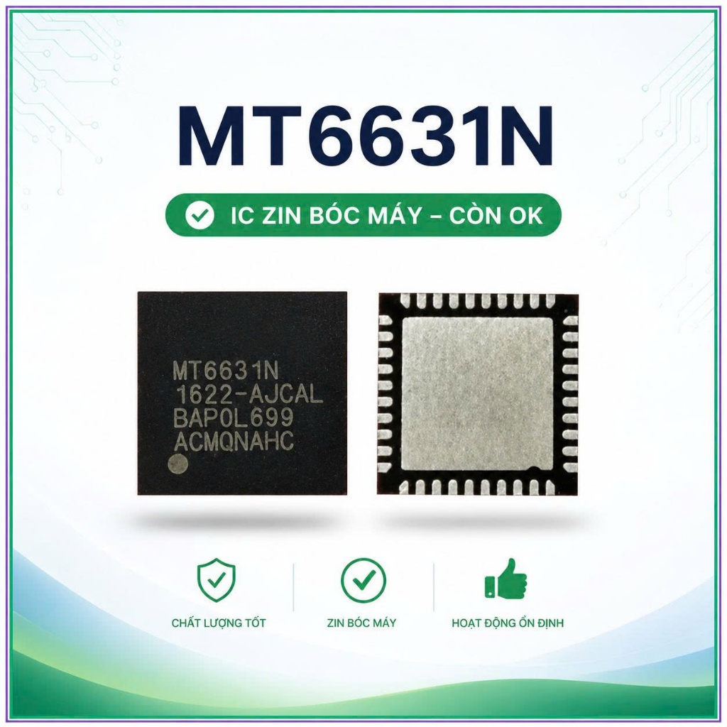 MT6631N IC WIFI ,dùng để thay thế ,sửa chữa