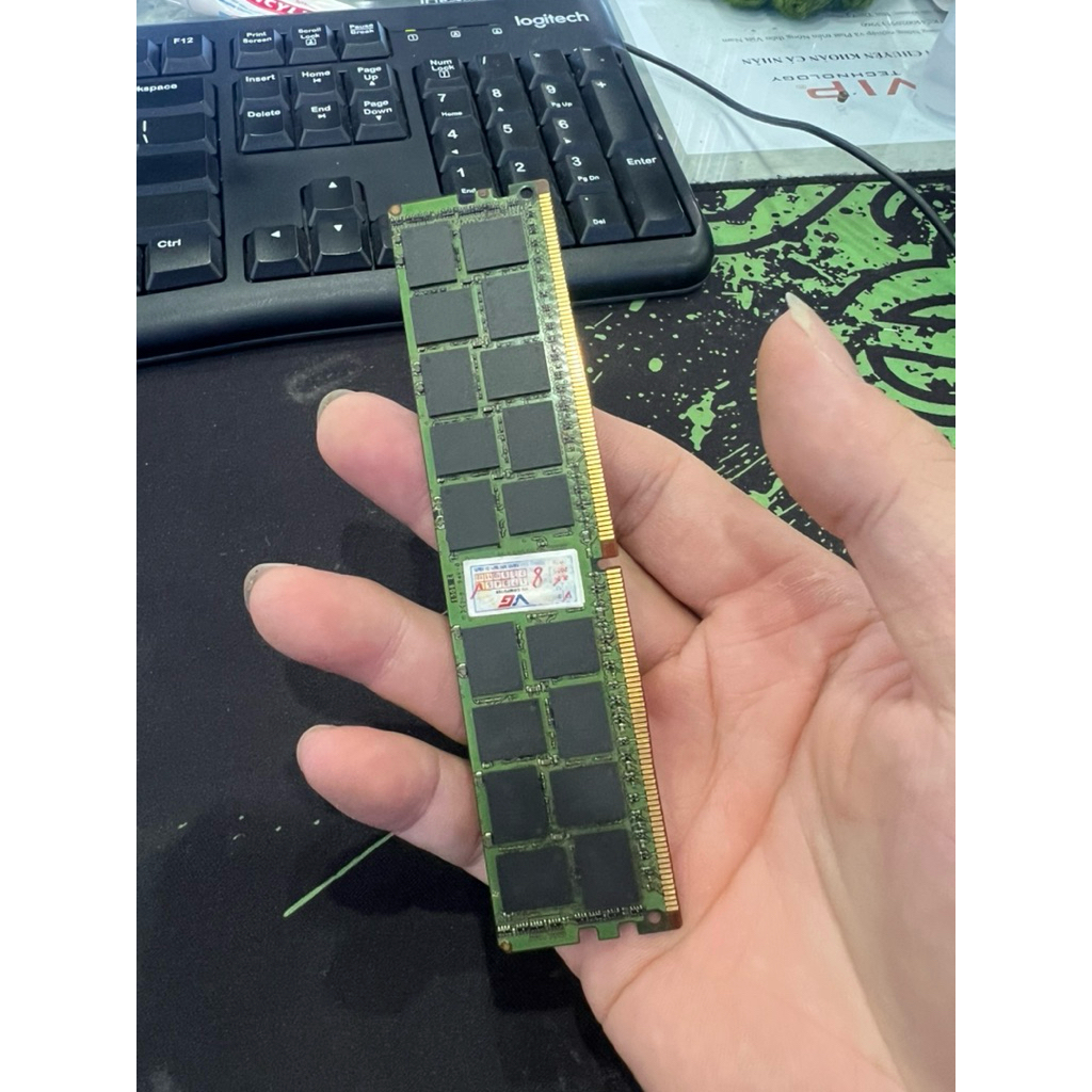 Ram ECC DDR4 16gb Micron tháo máy còn sử dụng tốt