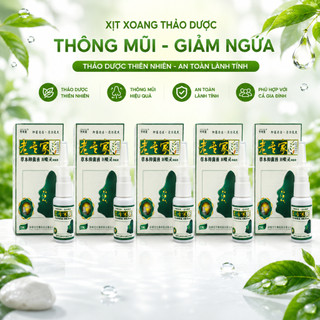 Combo 5 hộp - xịt xoang mũi, ngứa mũi, dị ứng... 20ml