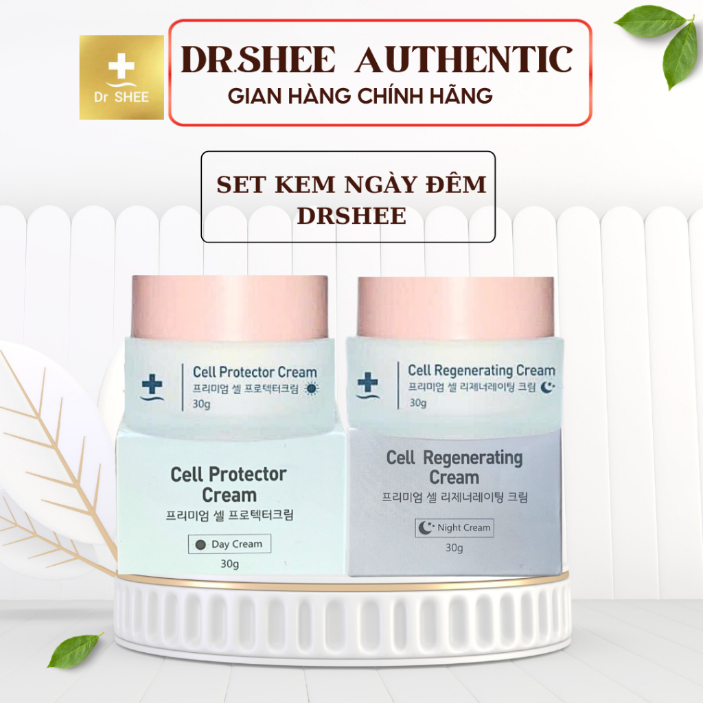COMBO KEM NGÀY ĐÊM DRSHEE DƯỠNG DA (MẪU MỚI)