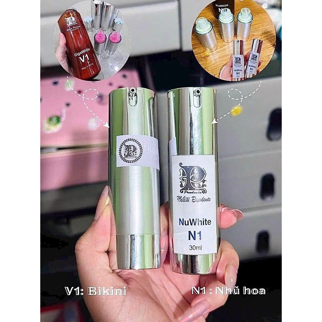 Kem Nuwhite N1 30ml Dưỡng Hồng Nhũ Hoa
