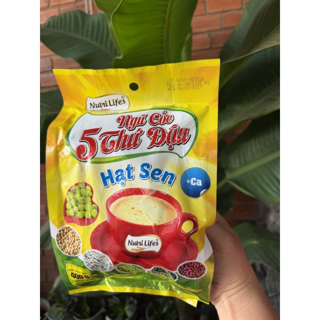 Ngũ cốc 5 thứ đậu hạt sen