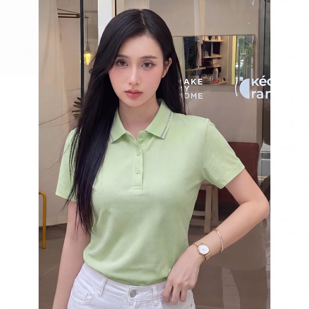 Áo Polo Nữ Yody Thể Thao Siêu Nhẹ Thoáng Khí Mềm Mại WAPO26A009 | BigBuy360 - bigbuy360.vn