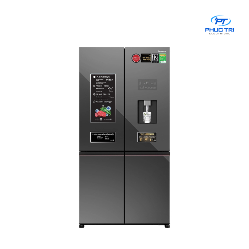 Tủ lạnh Panasonic Inverter 621 lít NR-XY680YMMV