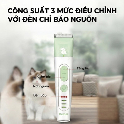 Tông Đơ Thú Cưng Đa Chức Năng Kemei KM CW 2105