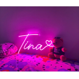 Đèn LEd Neon theo tên(t.kế theo yêu cầu riêng)