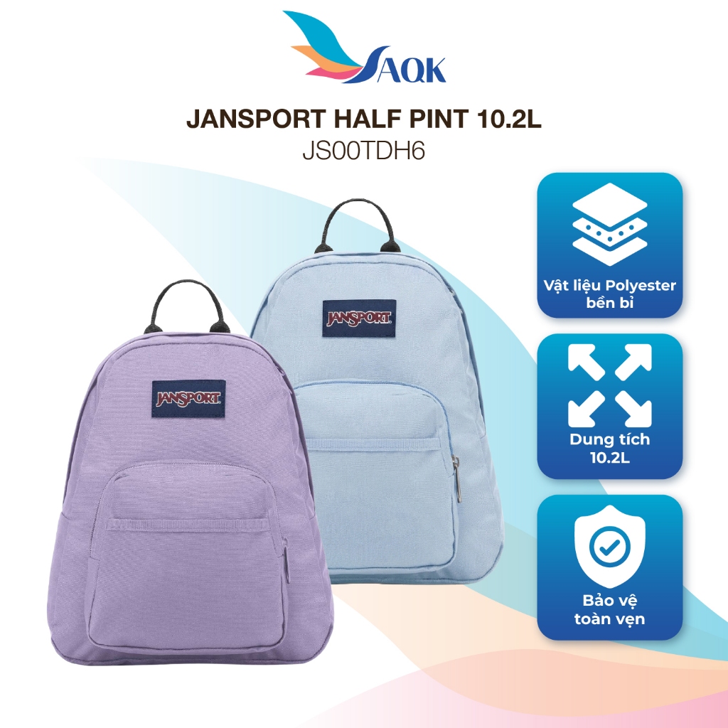 Ba lô JanSport Half Pint 10.2L JS00TDH6 - Hàng chính hãng