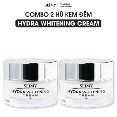 Combo 2 Kem Dưỡng Da Mặt Seimy - Hydra Whitening Cream 30g