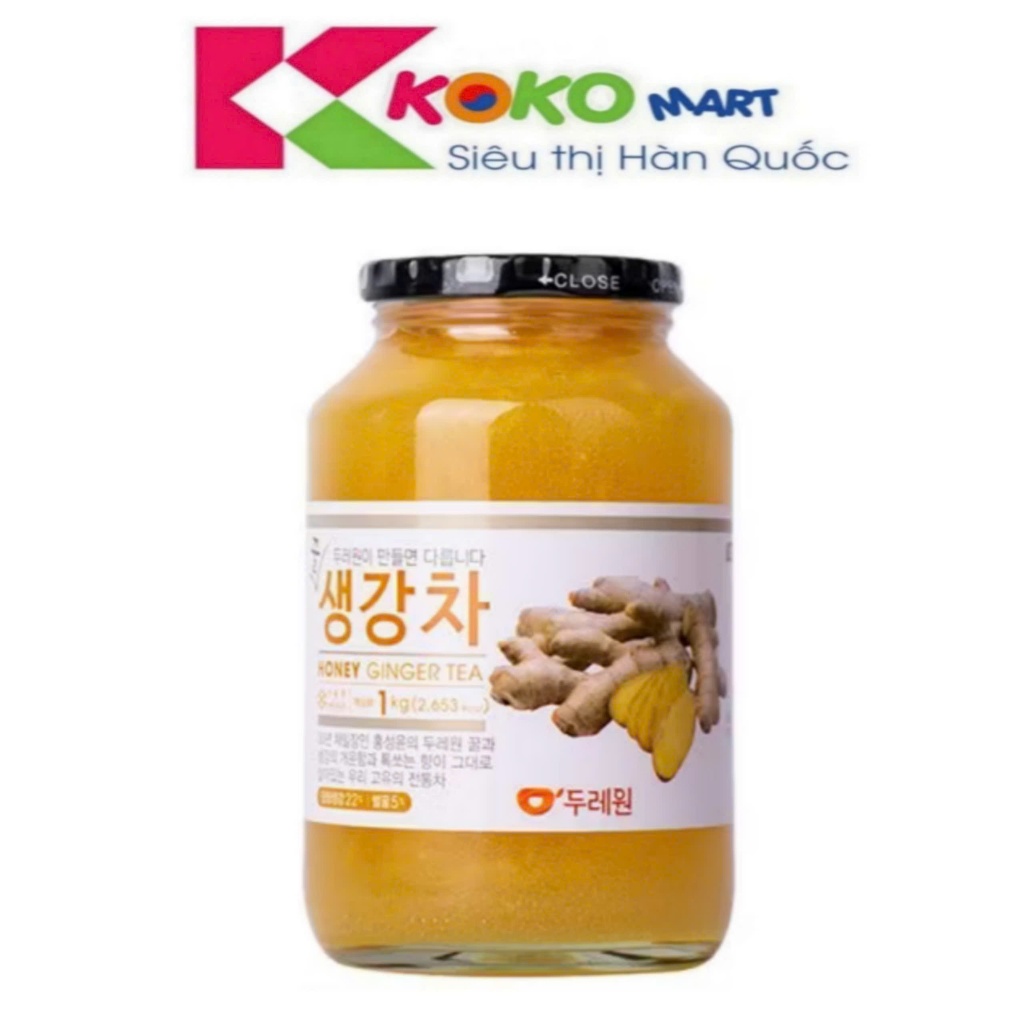 TRÀ GỪNG MẬT ONG Dooraewon HÀN QUỐC 1 KG