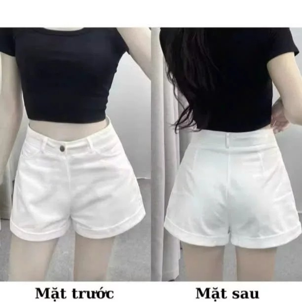 BIGSIZE - QUẦN SHORT KAKI GẬP GẤU VẢI KAKI MỀM DÁNG CHỮ A - hàng loại 1 vải kaki dày mềm
