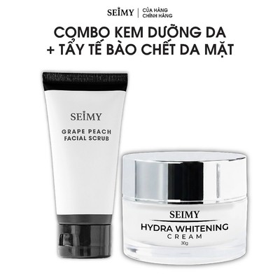 Combo Tẩy Tế Bào Chết Da Mặt và Kem Dưỡng Da Seimy 30g