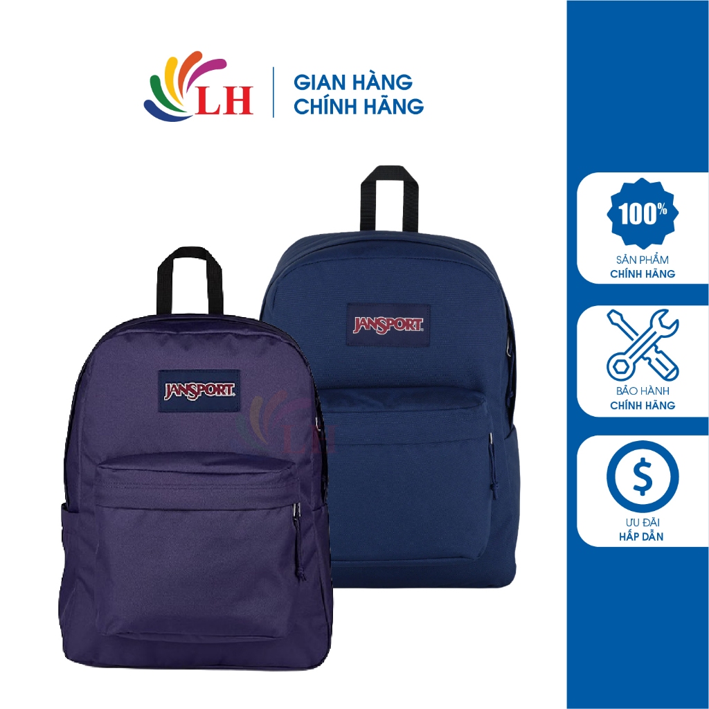 Ba lô JanSport Superbreak Plus 26L JS0A4QUE - Hàng chính hãng