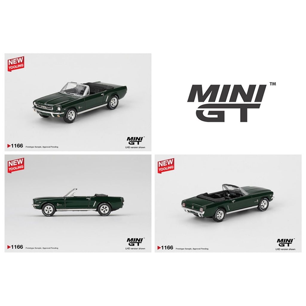 Xe mô hình Mini GT - Ford Mustang Convertible