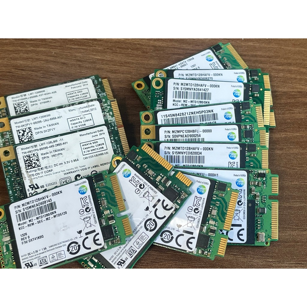 ổ SSD Msata 128GB , hàng cũ zin bóc máy chính hãng