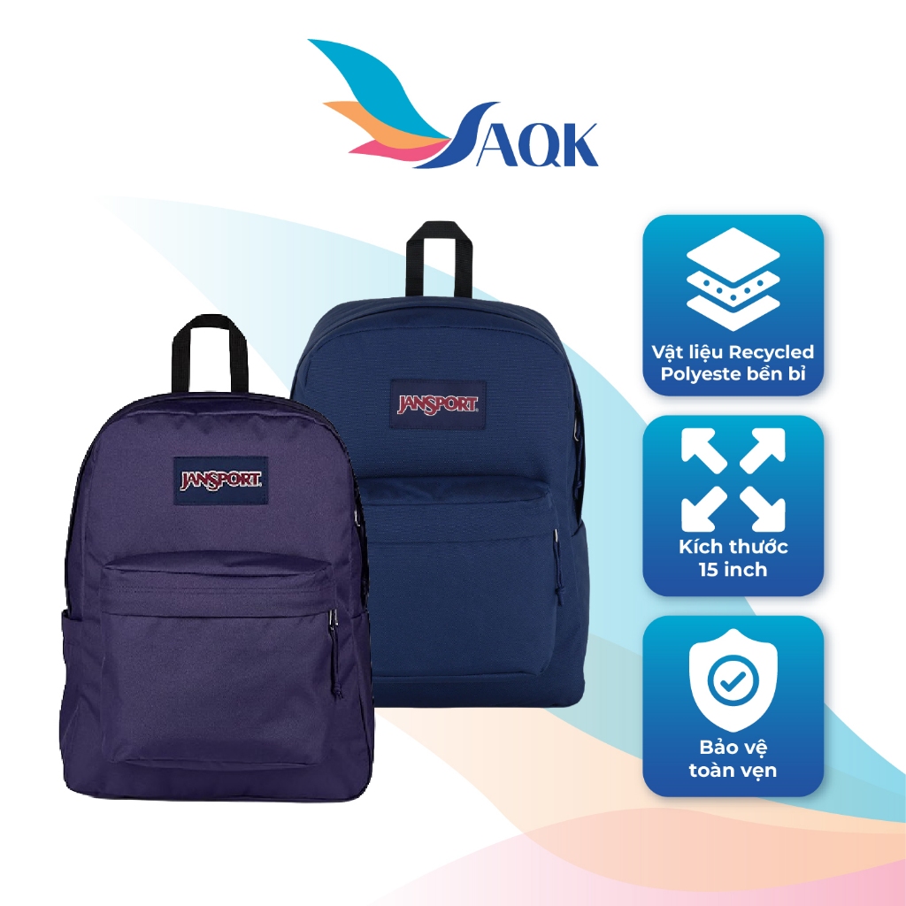 Ba lô JanSport Superbreak Plus 26L JS0A4QUE - Hàng chính hãng