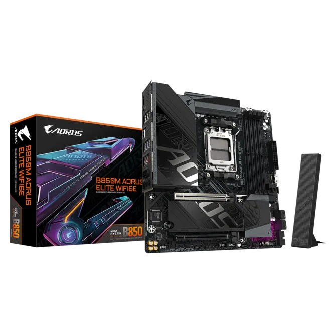 Mainboard Gigabyte B850M AORUS ELITE WIFI 6E DDR5