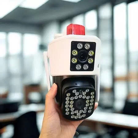 Camera WiFi Yoosee 2 Mắt Kép Q42D 5.0M Siêu Nét - Xoay 350 Độ, Ban Đêm Có Màu