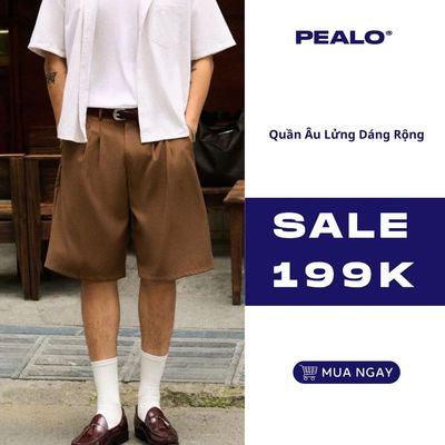 [DEAL 199K] QUẦN SHORT NAM PEALO CHẤT LIỆU CAO CẤP THIẾT KẾ QUẦN LỬNG HACK DÁNG