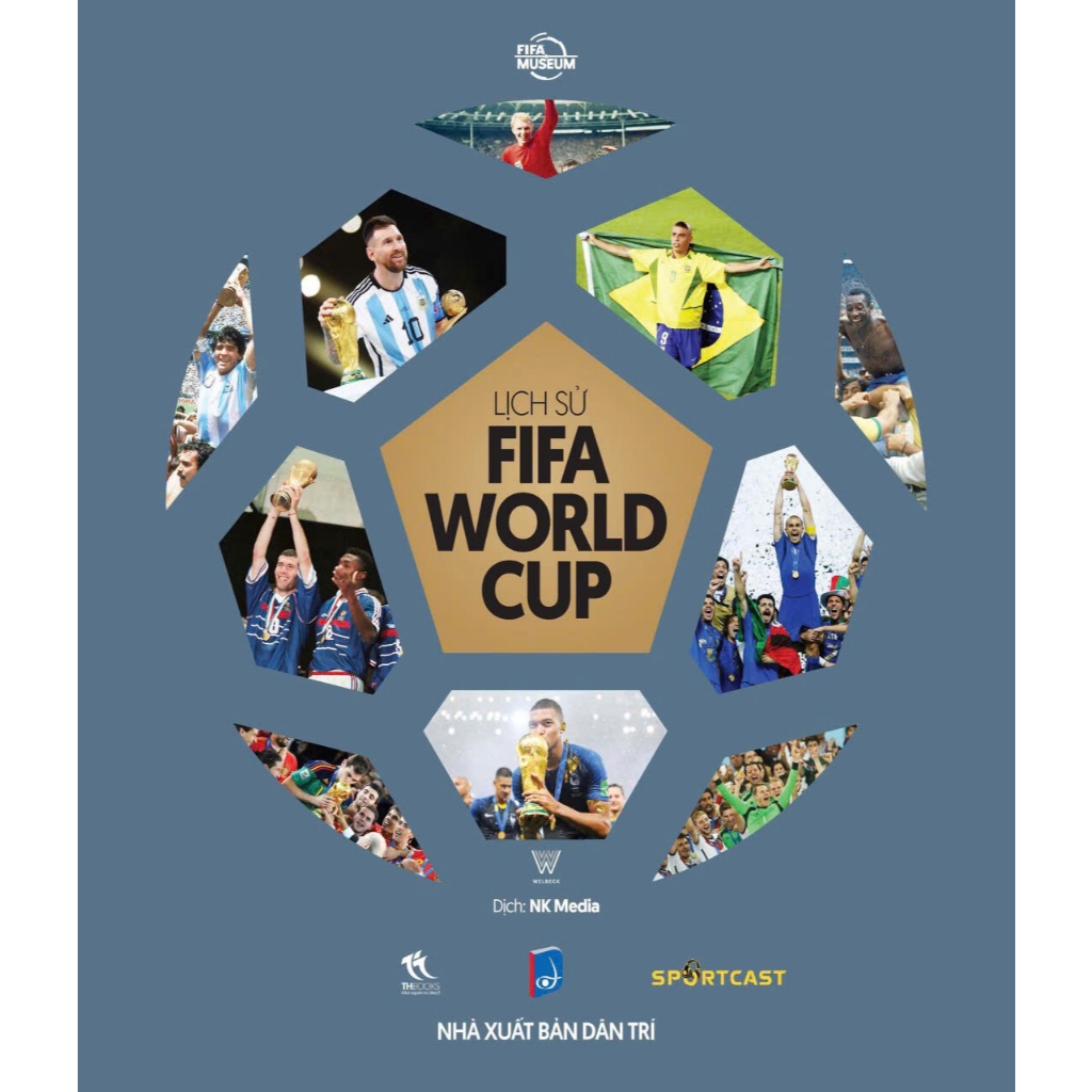 Sách Lịch Sử FIFA World Cup - THBooks (Tặng kèm lịch thi đấu World Cup 2026)