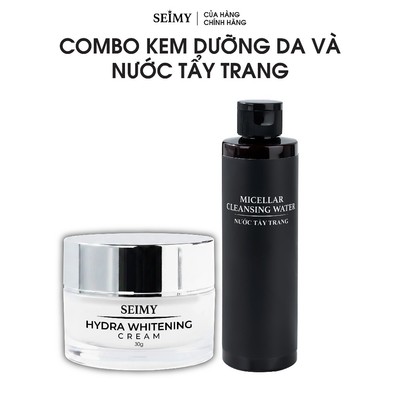 Combo Kem Dưỡng Da và Nước Tẩy Trang Seimy