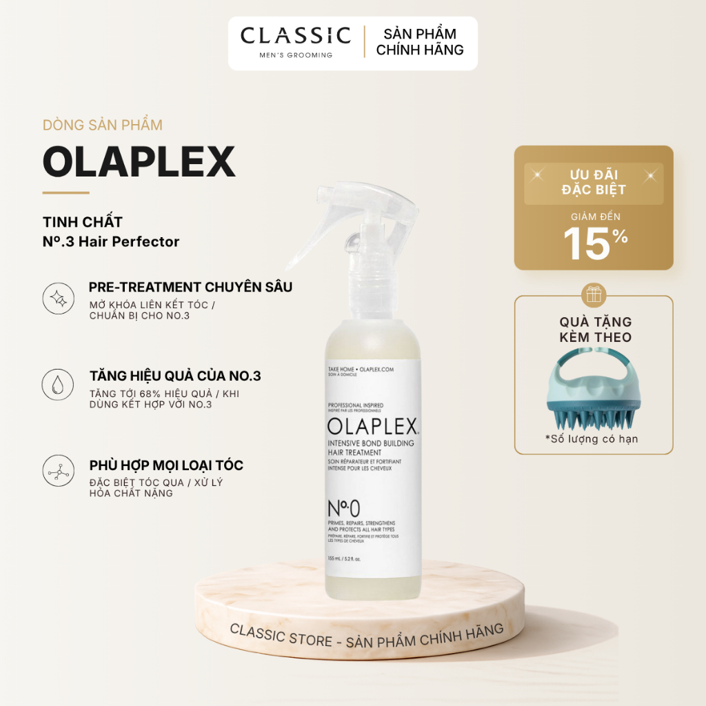 Tinh Chất Olaplex No.0 Intensive Bond Buiding Hair Treament