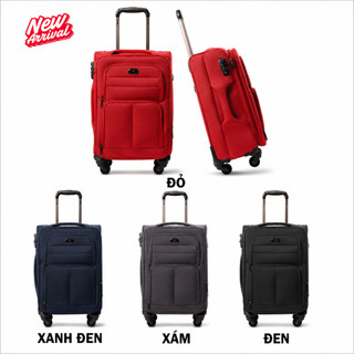 Vali vải du lịch Mr Vui VLM 200, 19 inch/24 inch, ký gửi thời trang, Oxford chống thấm cao cấp