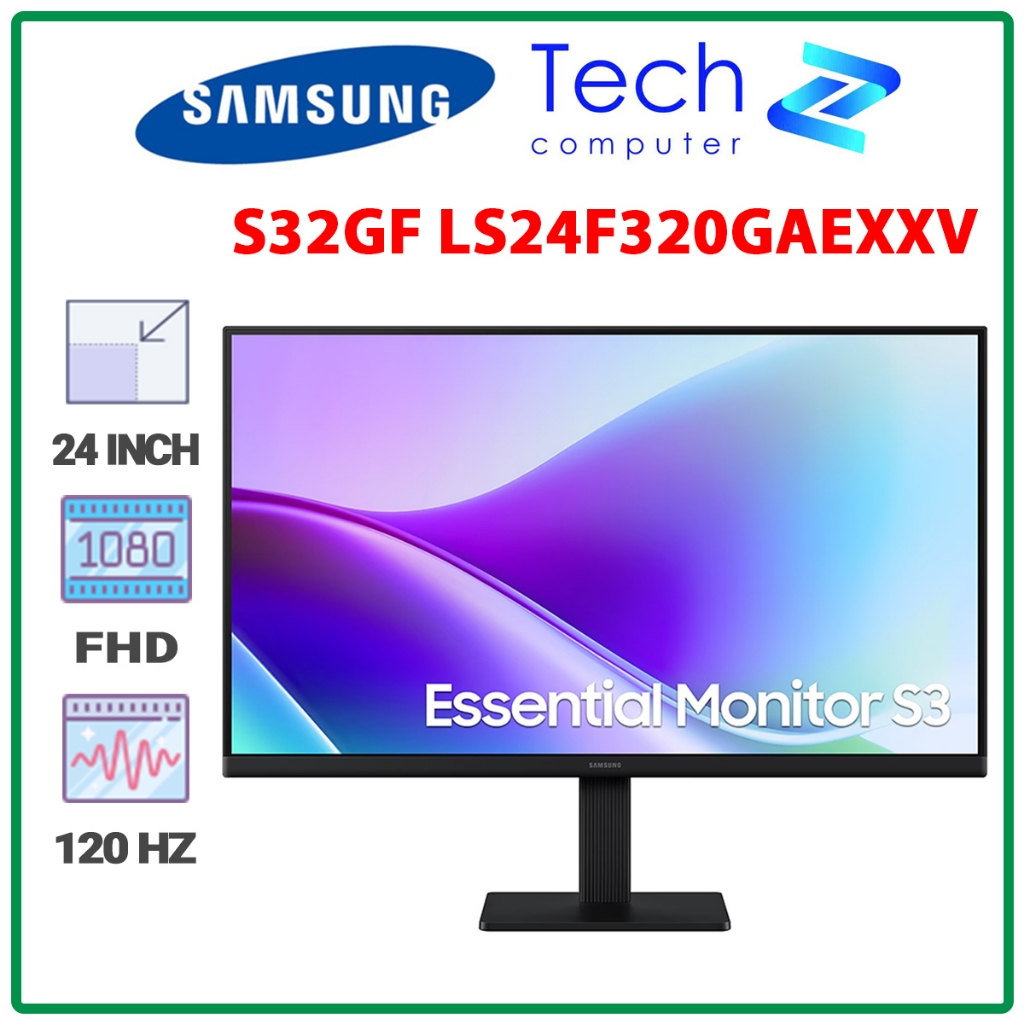Màn Hình Samsung S3 S32GF LS24F320GAEXXV 24 Inch IPS FHD 120Hz 5ms Viền Mỏng Chính Hãng