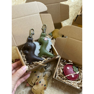 Móc khoá Khủng long Dino keychain da PU < KEY05dino>