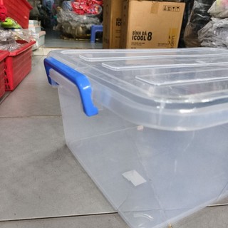 Thùng nhựa trong 30l