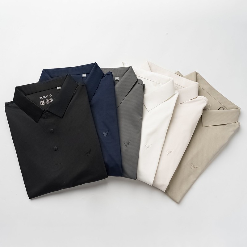 Áo polo dán SMART EASE POLO TORANO ngắn tay Mát lạnh, thoáng khí, chống UV HSTP391 | BigBuy360 - bigbuy360.vn