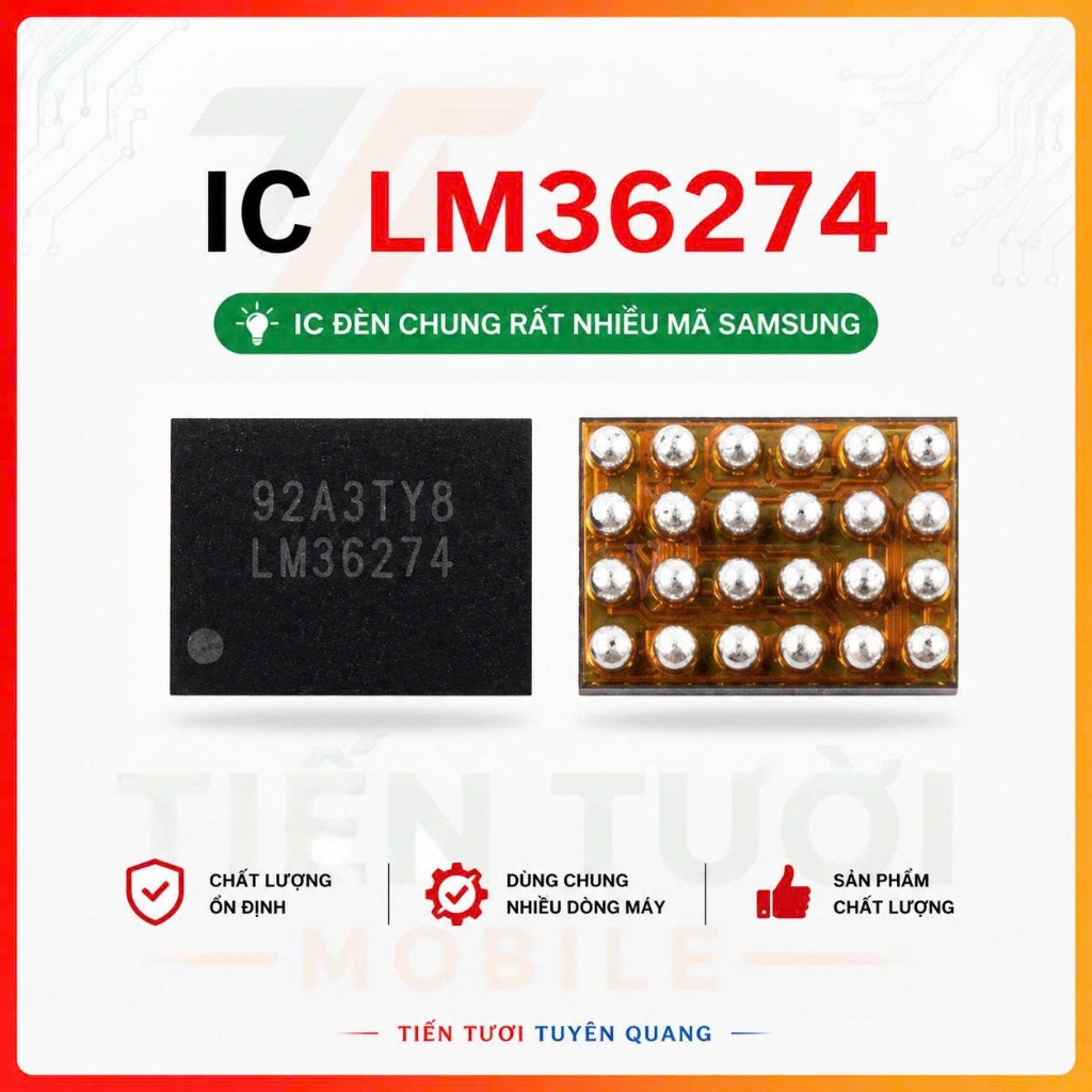 ic LM36274,ic đèn chung rất nhiều mã