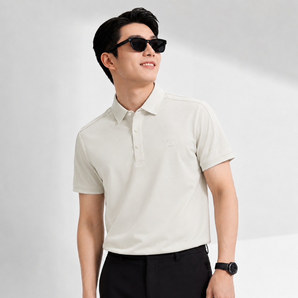 Áo polo nam thể thao SMART MOTION POLO TORANO ngắn tay form chuẩn phong cách active hiện đại nam tính HSTP307 | BigBuy360 - bigbuy360.vn