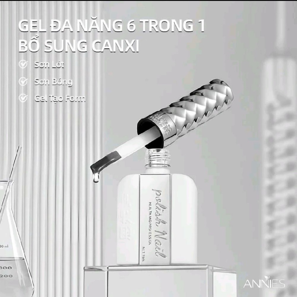 Glue gel 6 in 1 , Glue gel anneis làm base ẩn phụ kiện xà cừ