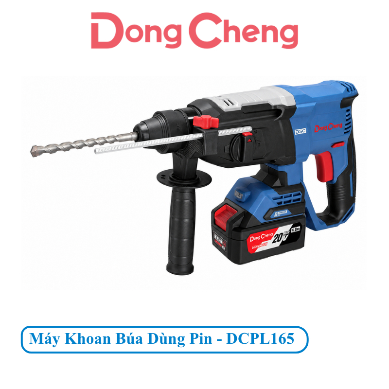 Máy Khoan Búa Dùng Pin DongCheng DCZC02-26 (20V/4.0Ah) - Động Cơ Không Chổi Than - Lực Đập Siêu Mạnh