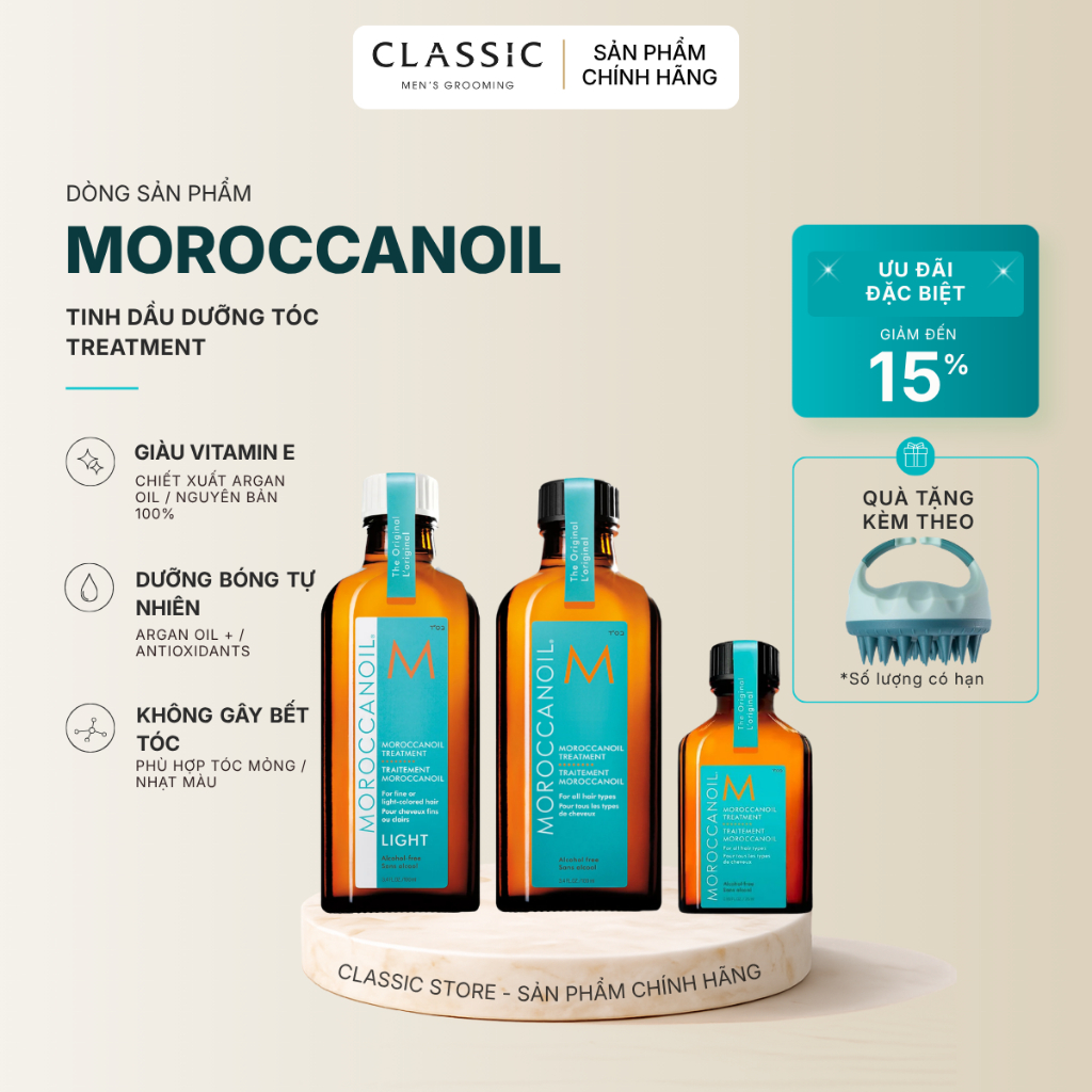 Tinh Dầu Dưỡng Tóc Moroccanoil Treatment Original
