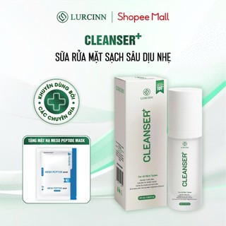 Sữa Rửa Mặt Lurcinn Cleanser 120ml – Làm Sạch Sâu, Ngăn Ngừa Mụn Cho Da Dầu, Da Khô, Da Hỗn Hợp