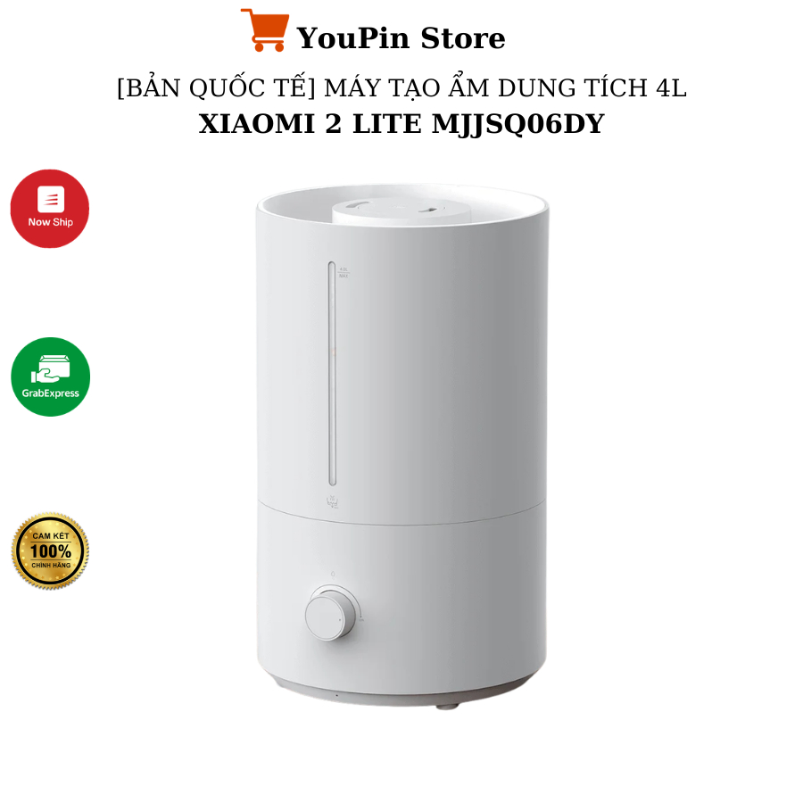 Máy tạo ẩm Xiaomi 2 Lite MJJSQ06DY dung tích 4L - Bảo hành 6 tháng