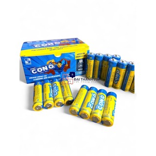 Combo 20/40 Viên Pin AA Pin Con Ó Xanh Pin Tiểu 2A Bao Bì Mới Pin Carbon Kẽm Lắp Đồ Chơi Remote Pin