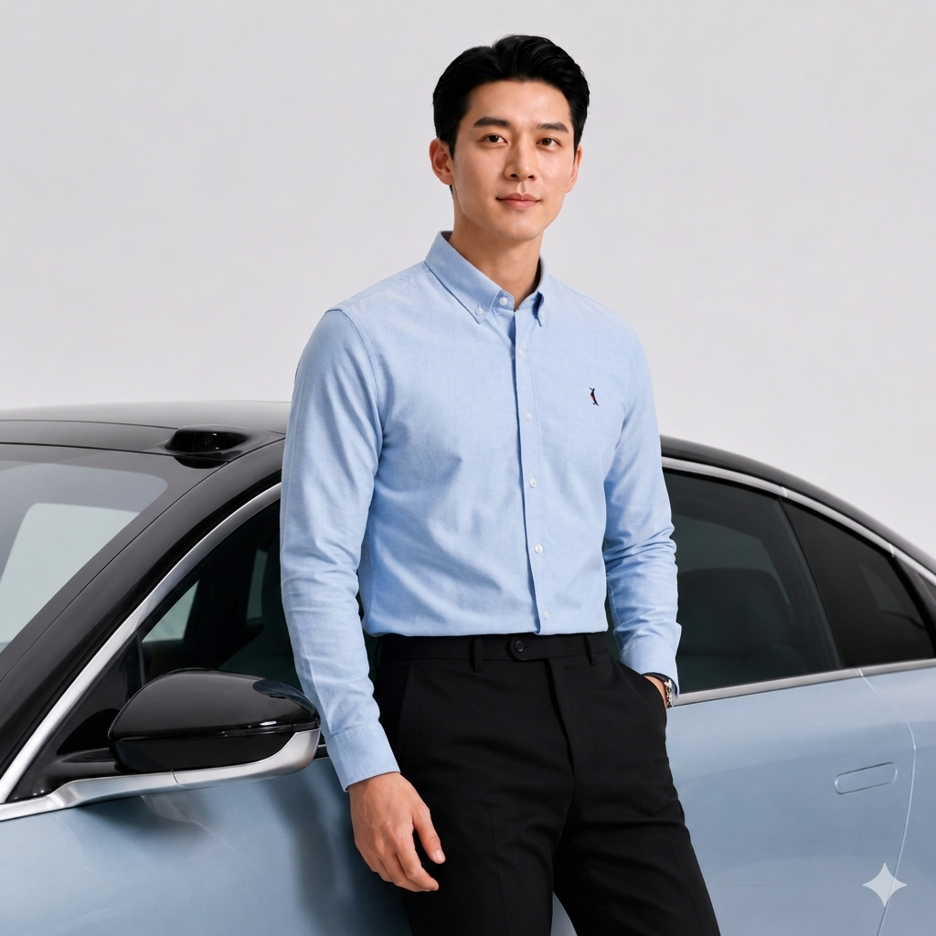Áo sơ mi dài tay nam OXFORD SHIRT  TORANO trơn lịch sự, phong cách nam tính | BigBuy360 - bigbuy360.vn