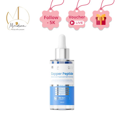 Serum Chống Lão Hóa, Kích Thích Tăng Sinh Collagen, Làm Đầy Sẹo MD CARE Copper Peptide Serum 30ml