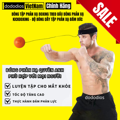 Quả Bóng Boxing Treo Đầu Tập Phản Xạ Cao Cấp
