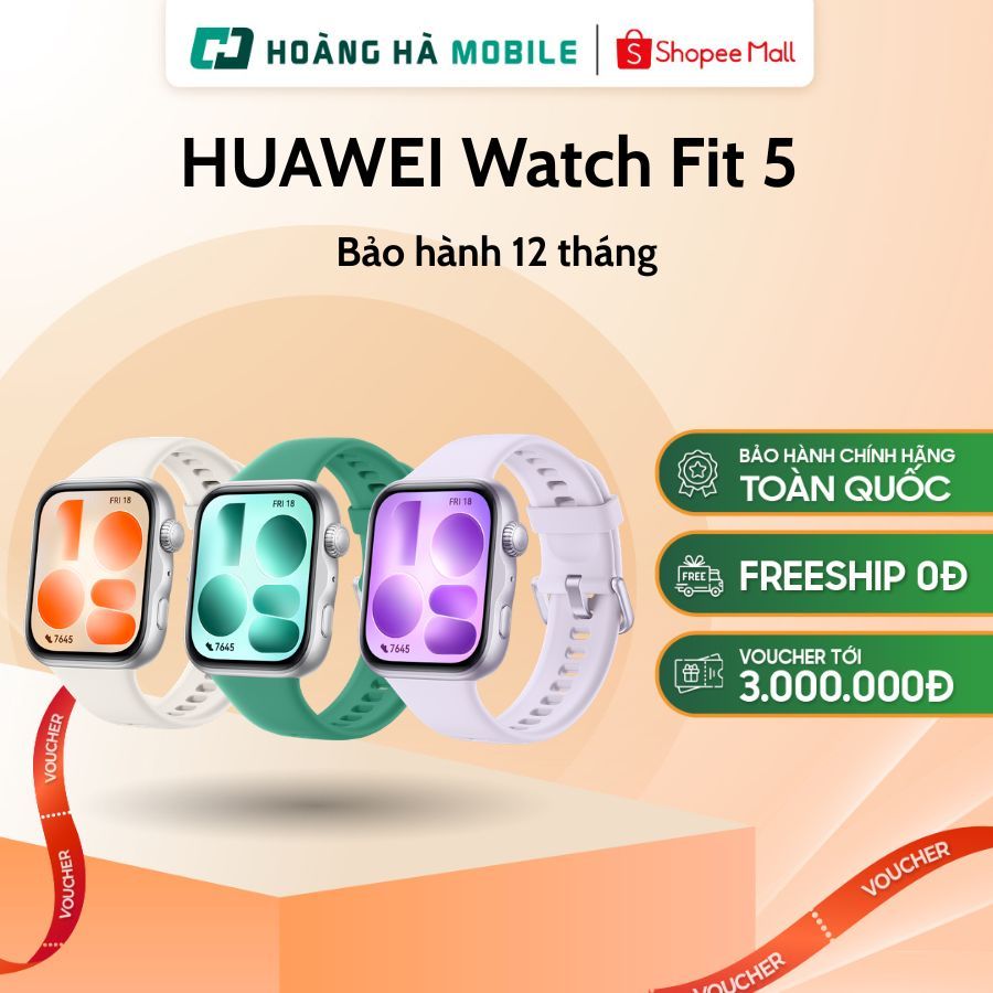 Đồng hồ thông minh HUAWEI Watch Fit 5 - Chính hãng