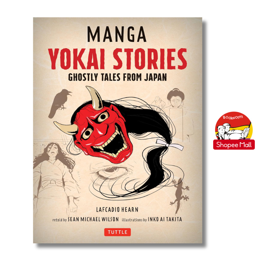 Sách - Manga Yokai Stories: Ghostly Tales from Japan | Manga / Truyện tranh Kinh dị Nhật Bản