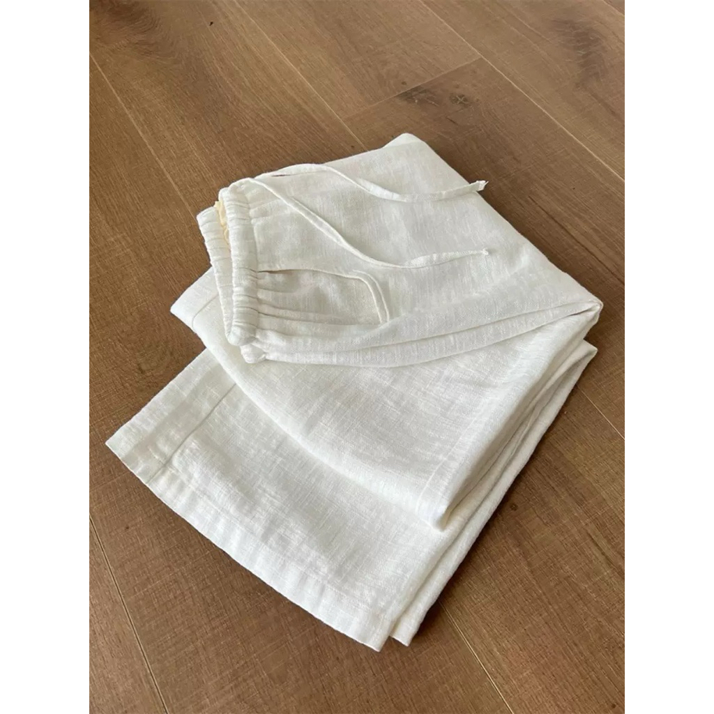 QUẦN LINEN BAMBOO XUÔNG TÔN DÁNG CÓ QUẦN LÓT TRONG | BigBuy360 - bigbuy360.vn
