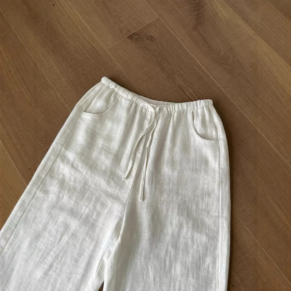 QUẦN LINEN BAMBOO XUÔNG TÔN DÁNG CÓ QUẦN LÓT TRONG | BigBuy360 - bigbuy360.vn