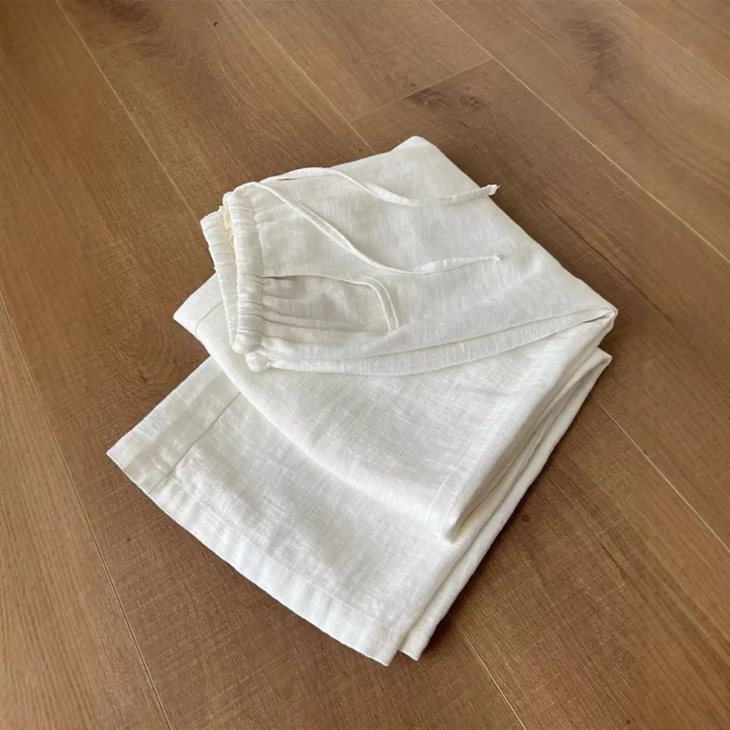 QUẦN LINEN BAMBOO XUÔNG TÔN DÁNG CÓ QUẦN LÓT TRONG | BigBuy360 - bigbuy360.vn